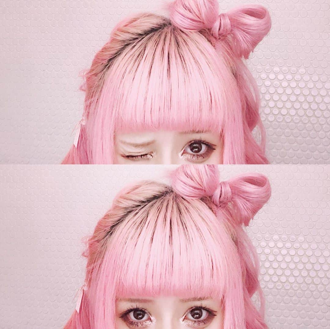 胡桃兎愛のインスタグラム：「🎀🎀🎀」