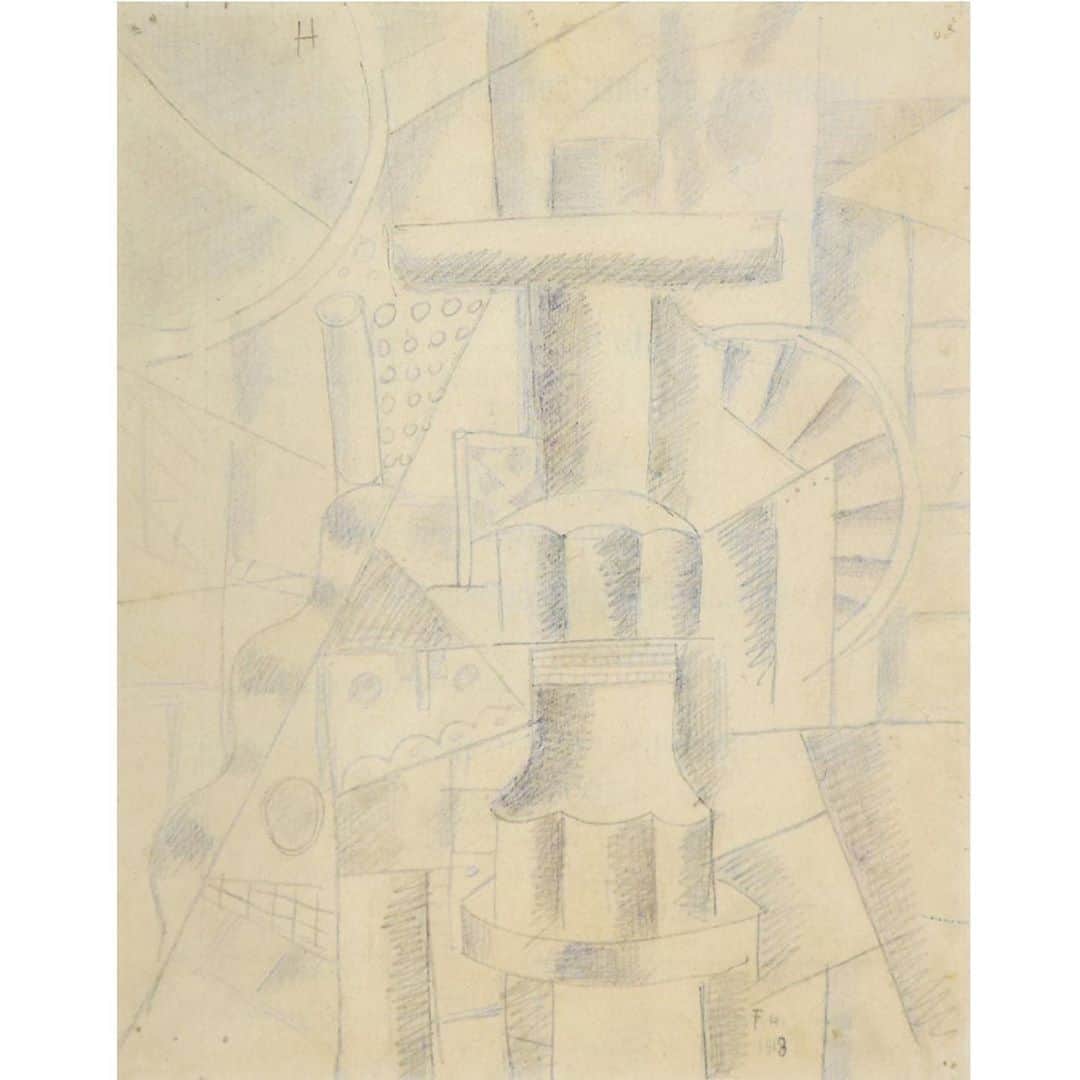 THE ROWさんのインスタグラム写真 - (THE ROWInstagram)「Fernand Léger; 'Composition Mécanique', 1918」8月14日 4時42分 - therow