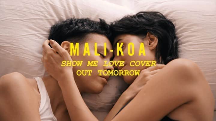 Mali-Koa Hoodのインスタグラム：「My version of Show Me Love out at midnight tonight. I’ve been listening to the Robin S original version of this since before I can remember. I started collecting Ministry of Sound compilation CD’s every Christmas back in Sydney and I used to tell people I wanted to be a house music singer back then (ha). Who knew that 12 years on it’d still ring true to me and that the lyric would pair so perfectly with the times we’re in. Not quite dance music but it’s close to my heart. This song is a gentle reminder that in times of sorrow and doubt - love is the key. Paired with a beautiful visual by @thisisjukes I hope you love it as much as we do X Thanks to @ciarahaidar @andrearochamusic @joegarrettmusic for bringing it to life x」