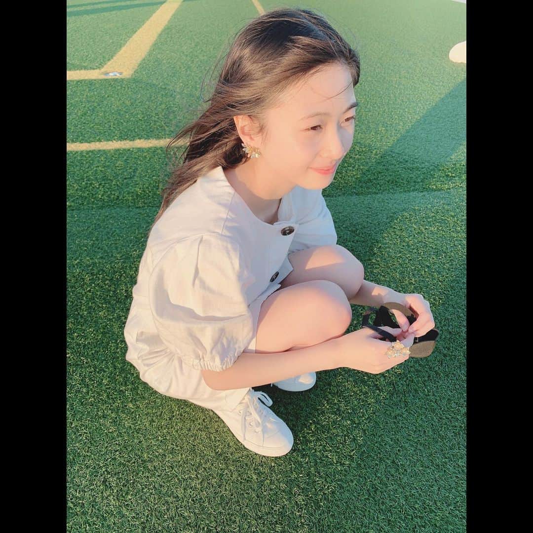 松岡はなのインスタグラム：「🍃🍃🍃」