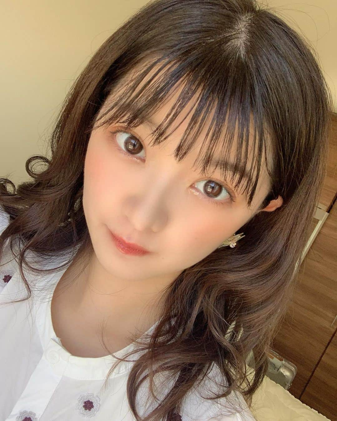 中山星香さんのインスタグラム写真 - (中山星香Instagram)「またほぼ同じ顔で写真撮ってしまった😇」8月13日 21時36分 - seika0705n