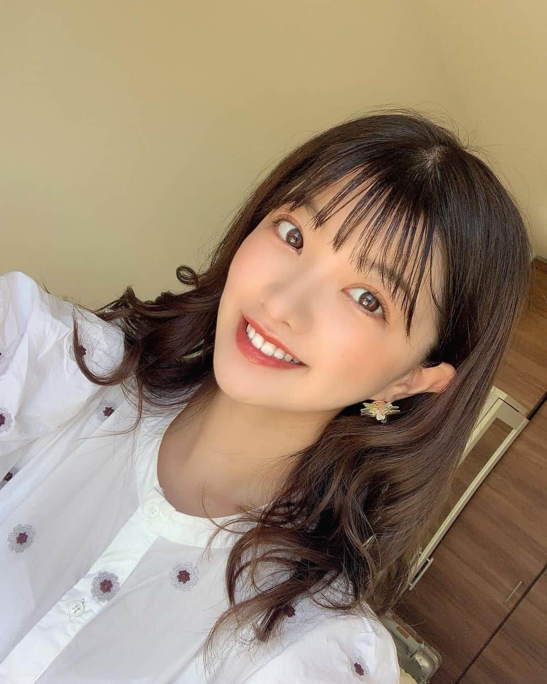 中山星香さんのインスタグラム写真 - (中山星香Instagram)「またほぼ同じ顔で写真撮ってしまった😇」8月13日 21時36分 - seika0705n