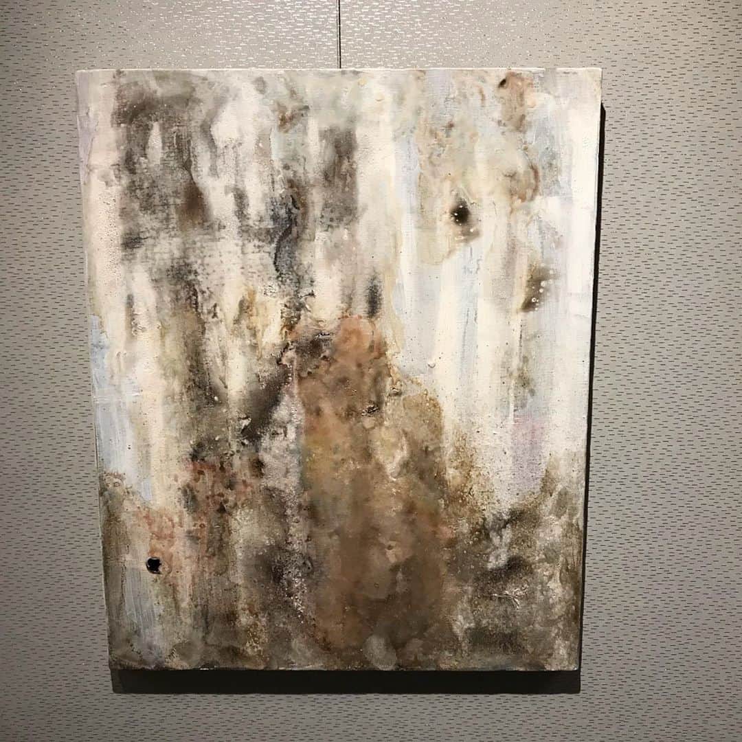 佐野史郎さんのインスタグラム写真 - (佐野史郎Instagram)「南 依岐 個展 「RISING」 渋谷　西武百貨店 とにかく、スゲぇエネルギー量‼︎ 意味を問うのはヤボと、ただひたすら向きあっておりました。 おかあさまにも会えましたよ^_^ https://www.sogo-seibu.jp/shibuya/topics/page/minamiibuki.html」8月13日 22時05分 - sanovabitch