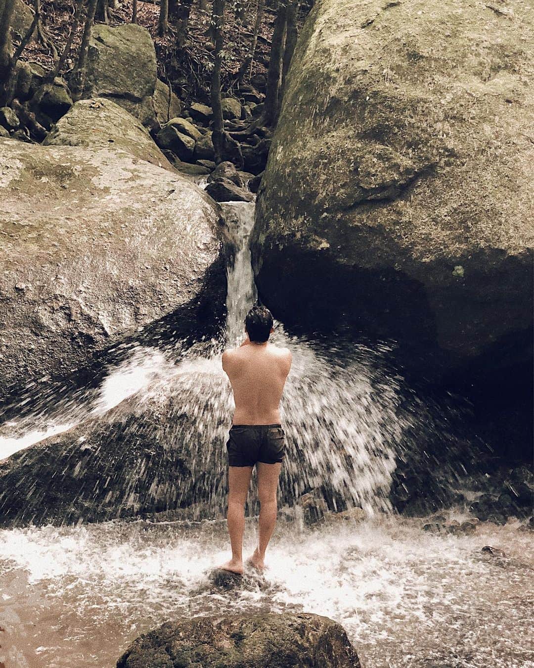三浦大地さんのインスタグラム写真 - (三浦大地Instagram)「屋久島の川は最強の浄化。  #屋久島 #大地球散歩」8月13日 23時09分 - daichi_1127