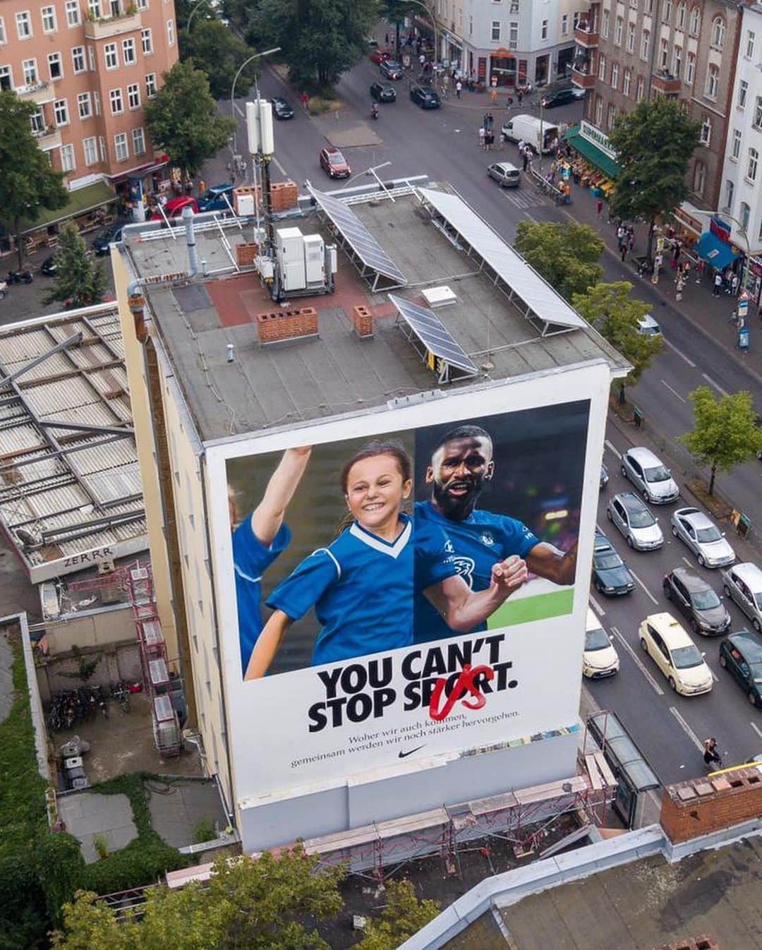 チェルシーFCさんのインスタグラム写真 - (チェルシーFCInstagram)「@toniruediger is flying high in Berlin right now, as he fronts @Nike’s ‘You Can’t Stop Sport. Because You Can’t Stop Us.‘ campaign! 💪 #CFC #Chelsea #Hustle  #YouCantStopUs #TeamNike」8月14日 0時29分 - chelseafc