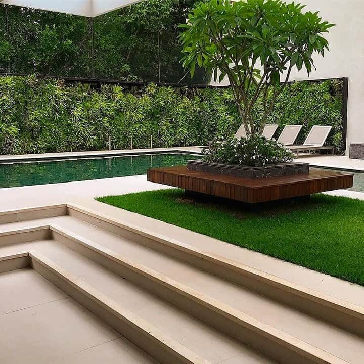 Architecture - Housesさんのインスタグラム写真 - (Architecture - HousesInstagram)「⁣ #Terraces to live for life🍃.⁣⁣ Double tap if you 🖤 it!⁣ Find more #design inspiration at @design_interior_homes⁣ _____⁣⁣⁣ 📐@folhapaisagismo⁣⁣ #archidesignhome⁣ _____⁣⁣⁣ #garden #outdoor #terrace #design #gardendesign #home #homedecor #interiordesign #terracehouse ⁣#houseexterior #pool #outdoorpool #architecture #archilovers」8月14日 0時50分 - _archidesignhome_