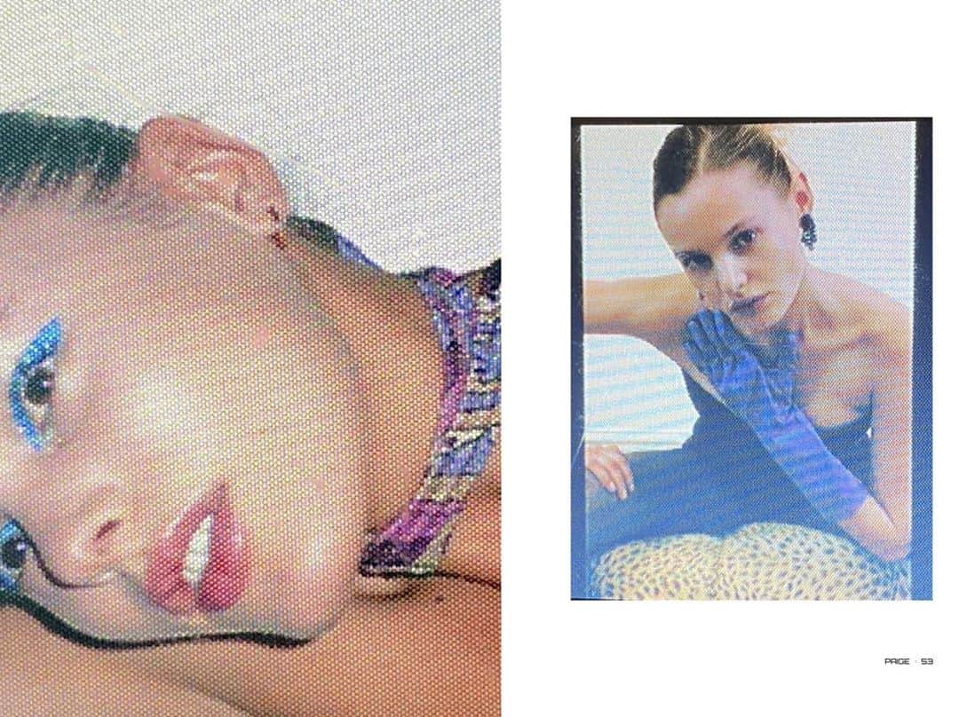 ペイジュ・ライフラーのインスタグラム：「face painting and corseting [April in quarantine]🕯」