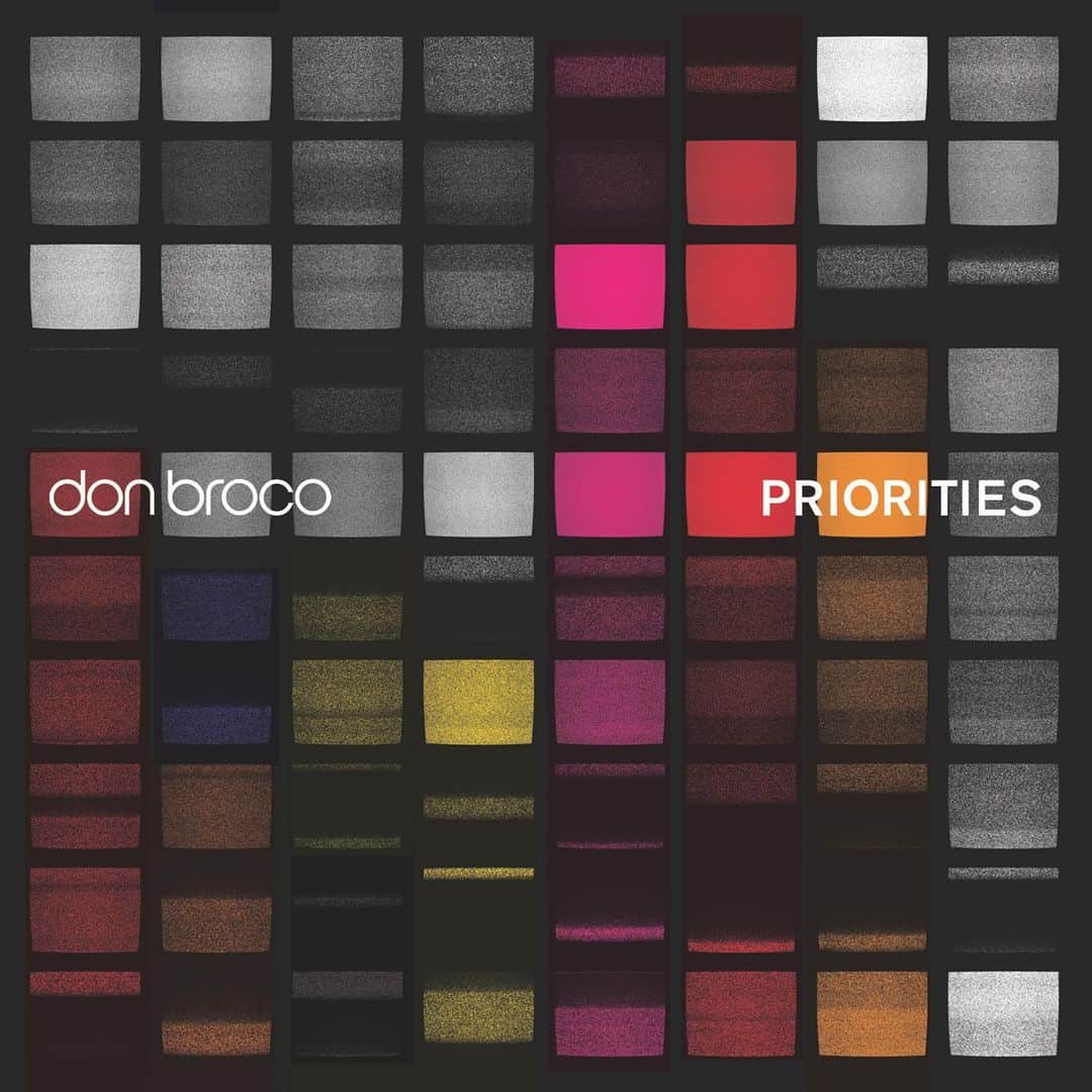 Don Brocoのインスタグラム：「Happy EIGHTH!!!! Birthday to our debut album Priorities!!! 🎈🎈🎈🎈🎈🎈🎈🎈Still feels like only a couple years back we were recording it mad how time flies!!   In celebration we will be re-releasing the classic Priorities DB pocket tee and this exclusive album artwork tee with track-listing on the back. Only available for the next few days and never to printed again! DONBROCOMERCH.COM」