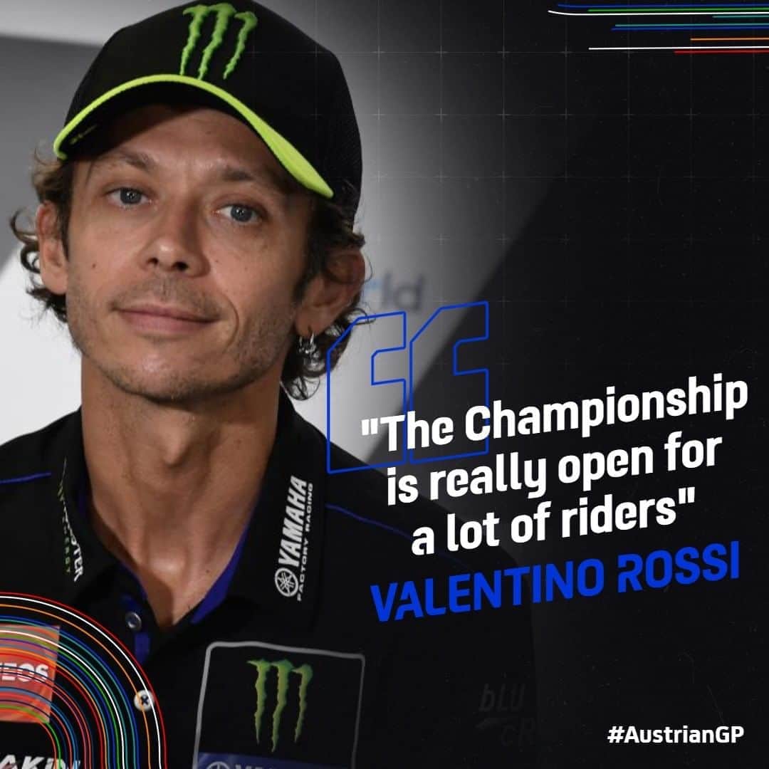 MotoGPさんのインスタグラム写真 - (MotoGPInstagram)「Anything can happen in the 2020 #MotoGP World Championship! 💥 Do you agree with @valeyellow46's words? 💬 Check out our story for the video! 👀 #AustrianGP 🇦🇹 #VR46」8月14日 2時15分 - motogp