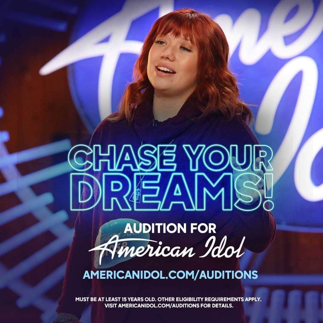 American Idolさんのインスタグラム写真 - (American IdolInstagram)「Trust in your talent! 😍 Audition online from Oregon, Washington and Arizona TOMORROW, 8/14! There’s still time to sign up: AmericanIdol.com/Auditions」8月14日 2時52分 - americanidol