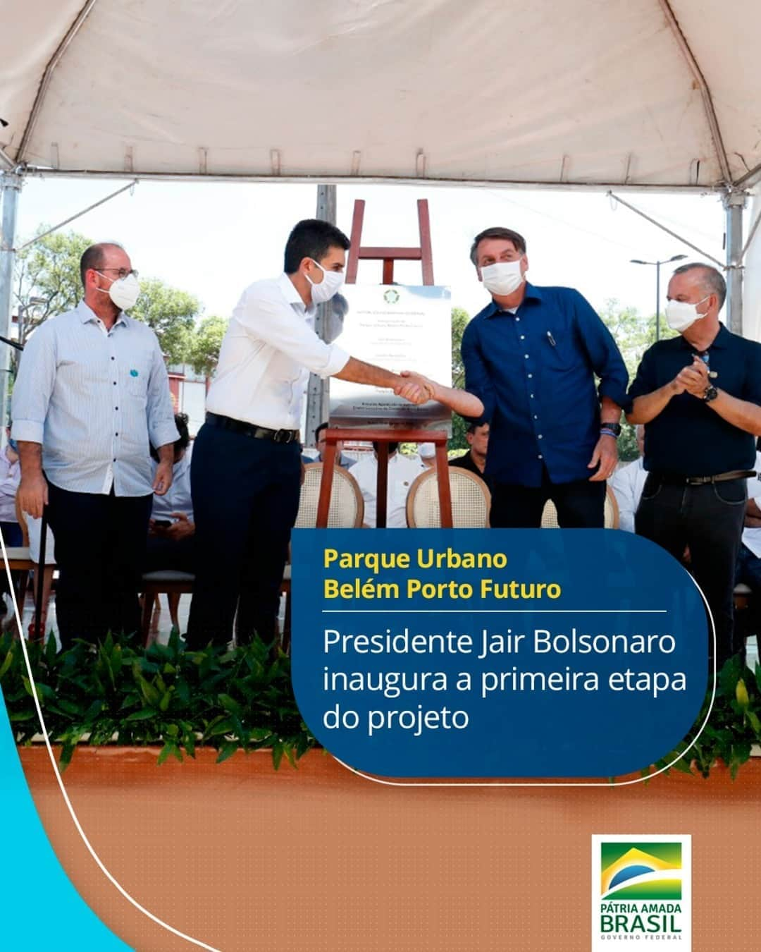 ジルマ・ルセフさんのインスタグラム写真 - (ジルマ・ルセフInstagram)「O Presidente Jair Messias Bolsonaro e o ministro do Ministério do Desenvolvimento Regional, Rogério Marinho, inauguraram nesta quinta-feira (13), a primeira etapa do Parque Urbano Belém Porto Futuro, empreendimento que vai impulsionar o turismo e o comércio local, além de oferecer opções de entretenimento, cultura e lazer. ⠀ Foram investidos R$ 34,5 milhões. O parque contará com espaço de exposições, shows, teatros, quiosques, áreas para lazer infantil, centro de convenções e estacionamento. ⠀ “Esse projeto representa uma das nossas principais missões: promover o desenvolvimento regional e a integração logística, com o objetivo de reduzir as desigualdades em nosso país. Toda a população do estado do Pará será beneficiada: os produtores e os comerciantes, que certamente terão melhores condições de trabalho e mais demanda; e o turismo, que será aquecido. Tudo isso vai gerar emprego e renda na região. Os moradores contarão, ainda, com novos espaços de lazer, cultura e outras atividades”, ressalta Rogério Marinho. ⠀ Saiba mais: https://bit.ly/30S6pDZ」8月14日 3時29分 - presidenciadobrasil