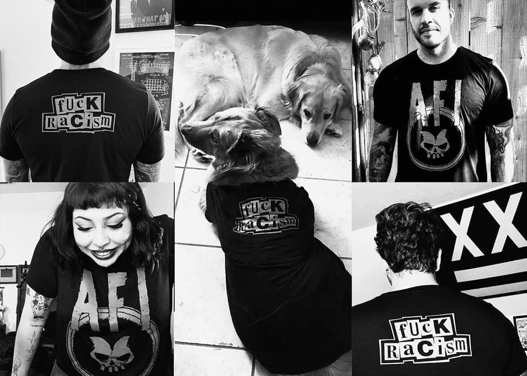 AFIのインスタグラム：「Thank you for helping us raise $17.7K for the @MPJInstitute.  Now let’s go out and show the world these shirts. #FuckRacism」
