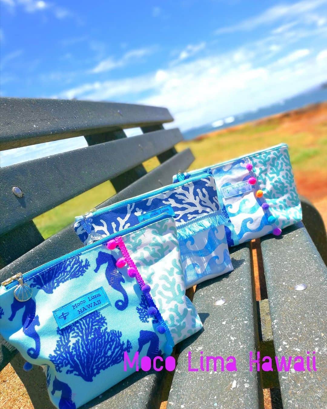 Moco Lima Hawaiiさんのインスタグラム写真 - (Moco Lima HawaiiInstagram)「New* Cosmetic Pouch Blue, Made by Moco  #blue#sky#bluewave#bluesky#blueocean#loveblue#loveblue💙#ocean#color#sadness#joy#mylife#lifestyle#hawaiilife#luckywelivehawaii#mocolima#hawaii#designer#passion#emotions#motivation#lovemyjob#モコリマハワイ#デザイナー#メイドインハワイ#オリジナル#海#青」8月14日 13時42分 - mocolimahawaii