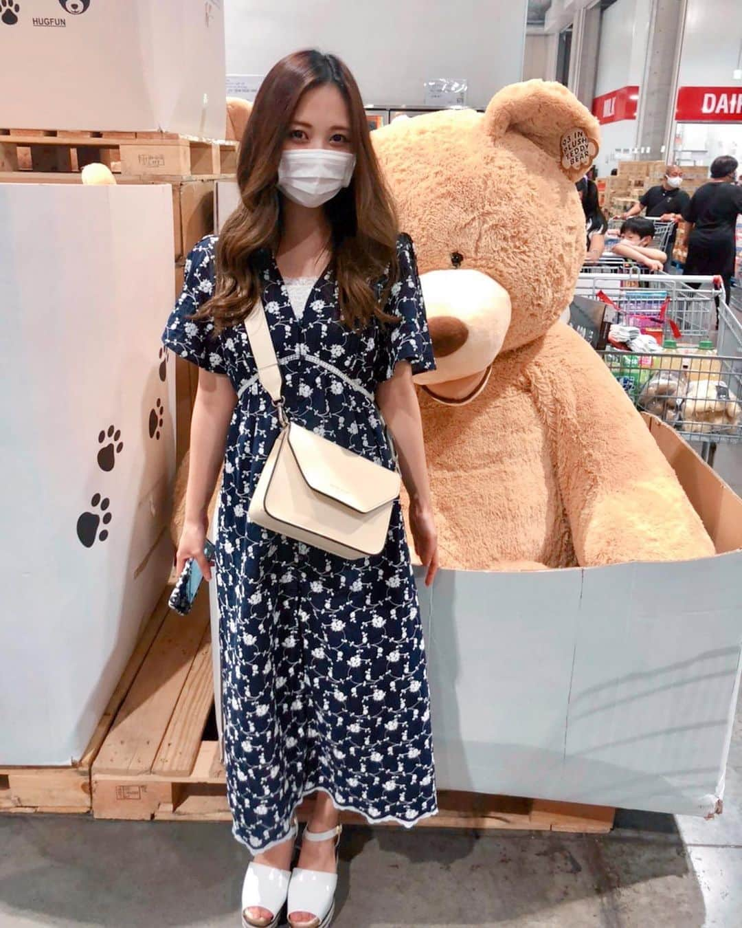 西村季里子さんのインスタグラム写真 - (西村季里子Instagram)「・  🧸  #costco  #行きたかった場所 #家族がほしいと思いました #🧸 #会いたかったぜ #でも家に🧸いすぎなんだごめんな #イルマニア」8月14日 14時30分 - kiriko_nishimura