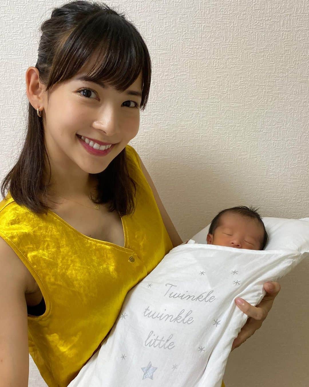 阪本智子さんのインスタグラム写真 阪本智子instagram 無事に退院しました 退院前日に 黄疸 が出てしまって 一時は一緒に帰れないかも という状態でしたが 2人で協力し合ってたくさん授乳して たくさん おしっこをして なんとか検診を