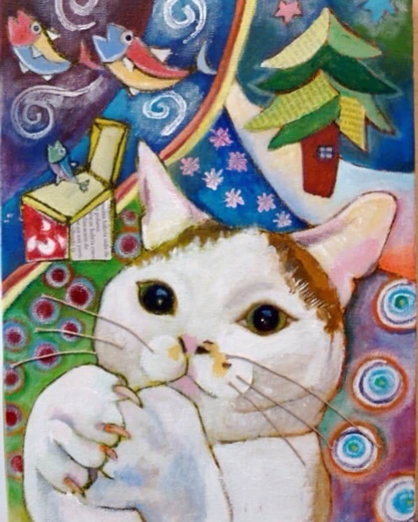 Kachimo Yoshimatsuさんのインスタグラム写真 - (Kachimo YoshimatsuInstagram)「スペインバルセロナの @fucatbcn さんが、ナナクロとヨウカンさんの絵を描いてくれました。ありがとうございます。 #うちの猫ら #ナナクロ #ナナクロの絵 #nanakuro #猫 #ねこ #cat #ネコ #catstagram #ネコ部 http://kachimo.exblog.jp」8月14日 9時48分 - kachimo