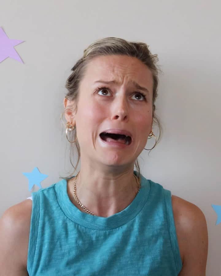 ブリー・ラーソンのインスタグラム：「Audition story time (including this gem👻) is up on the YouTubes 🥰」