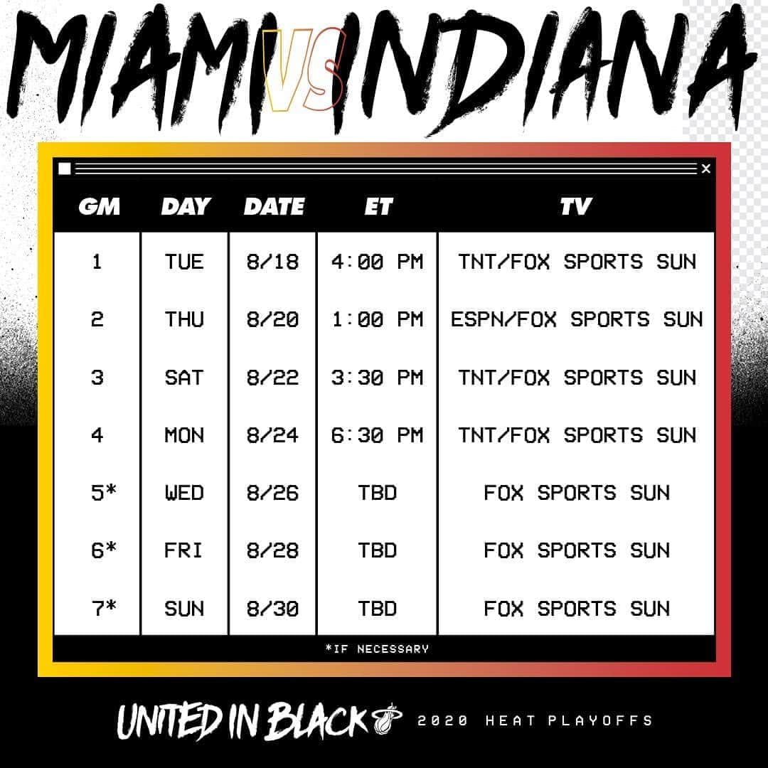 Miami HEATさんのインスタグラム写真 - (Miami HEATInstagram)「It all starts Tuesday. #UnitedInBlack」8月14日 10時33分 - miamiheat