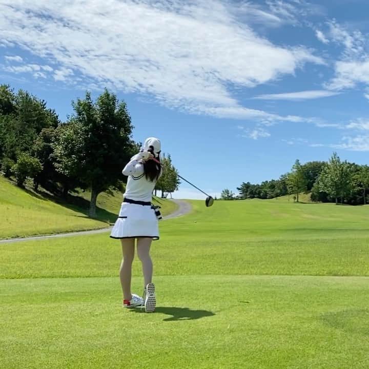 筒井萌子のインスタグラム：「* この日は95でした◡̈⋆⛳️ ・ #筒井萌子 #女優 #actress #モデル #model #岡山  #shooting #instagood #instalike #撮影 #followme #instalike #ゴルフ #ゴルフ女子 #ゴルフコーデ #골프 #좋아요반사 #좋아요그램 #좋아요환영 #데일리그램 #패션 #오오티디 #카페  #コンバースゴルフ #アルチビオ #archivio」