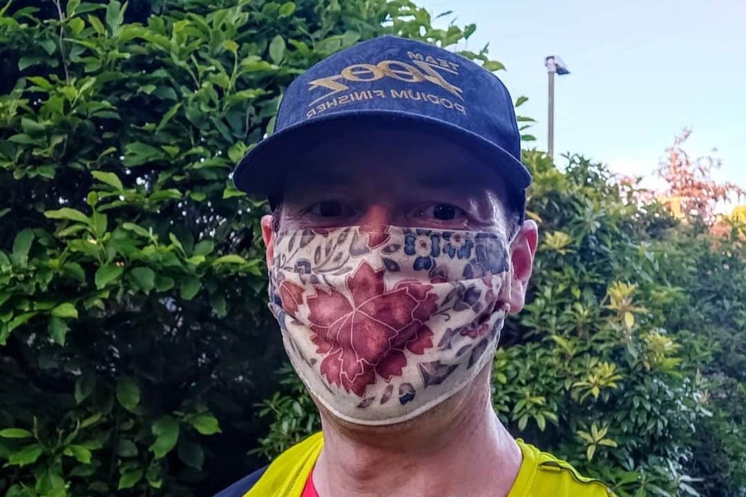 Good Morning Americaさんのインスタグラム写真 - (Good Morning AmericaInstagram)「A British doctor ran 22 miles wearing a face mask to prove they're safe and don't impair oxygen levels: ""If I can run with a mask, you should be able to wear one in the shops." LINK IN BIO. 😷」8月14日 23時45分 - goodmorningamerica
