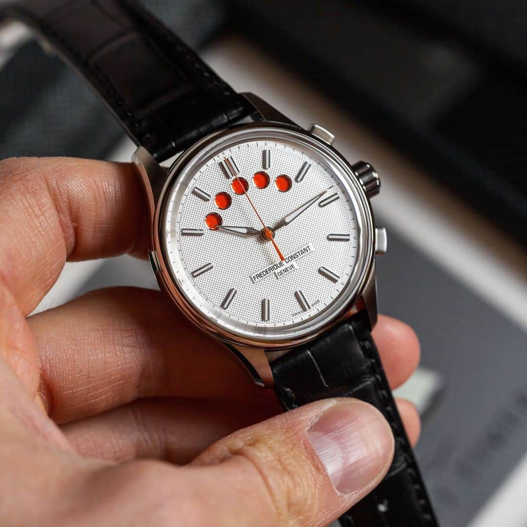 のインスタグラム：「Home is wherever we'll drop anchor.   #FrederiqueConstant #YachtTimerRegattaCountdown #AccessibleLuxury Check our bio to find out more about our watch.」