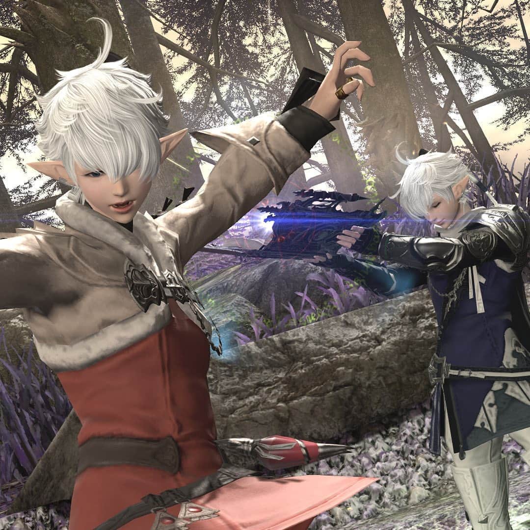 FINAL FANTASY XIVさんのインスタグラム写真 - (FINAL FANTASY XIVInstagram)「Today is the 14th, which means it’s #FFXIV day! 🥳 Share with us your favorite NPCs using the #XIVon14 hashtag! The Leveilleur twins certainly do pack a punch... 👊👊 #FF14」8月15日 0時00分 - ffxiv