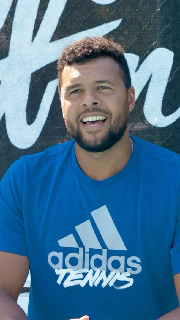 ジョー＝ウィルフリード・ツォンガのインスタグラム：「My role in the academy @allin_tennis_academy will be to share my experience and to help the young athletes in their project 🤜🏽🤛🏽  Opening 🔜🙏🏽😍 #tsongateam #allinacademy #proud #tennis #project」