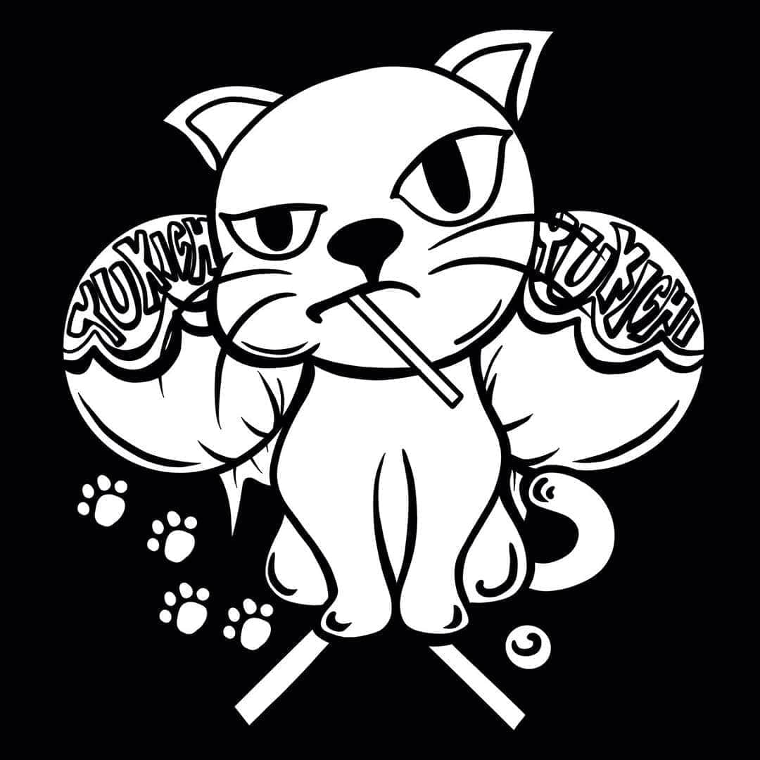 KAORUさんのインスタグラム写真 - (KAORUInstagram)「嬉しすぎる！！！！！ MUUさん、ありがとうございます(*^▽^*)  #Marvelouspro #ブリティッシュショートヘア  #諭吉 #猫 #イラスト #W_fix」8月14日 16時31分 - yukisaku_88