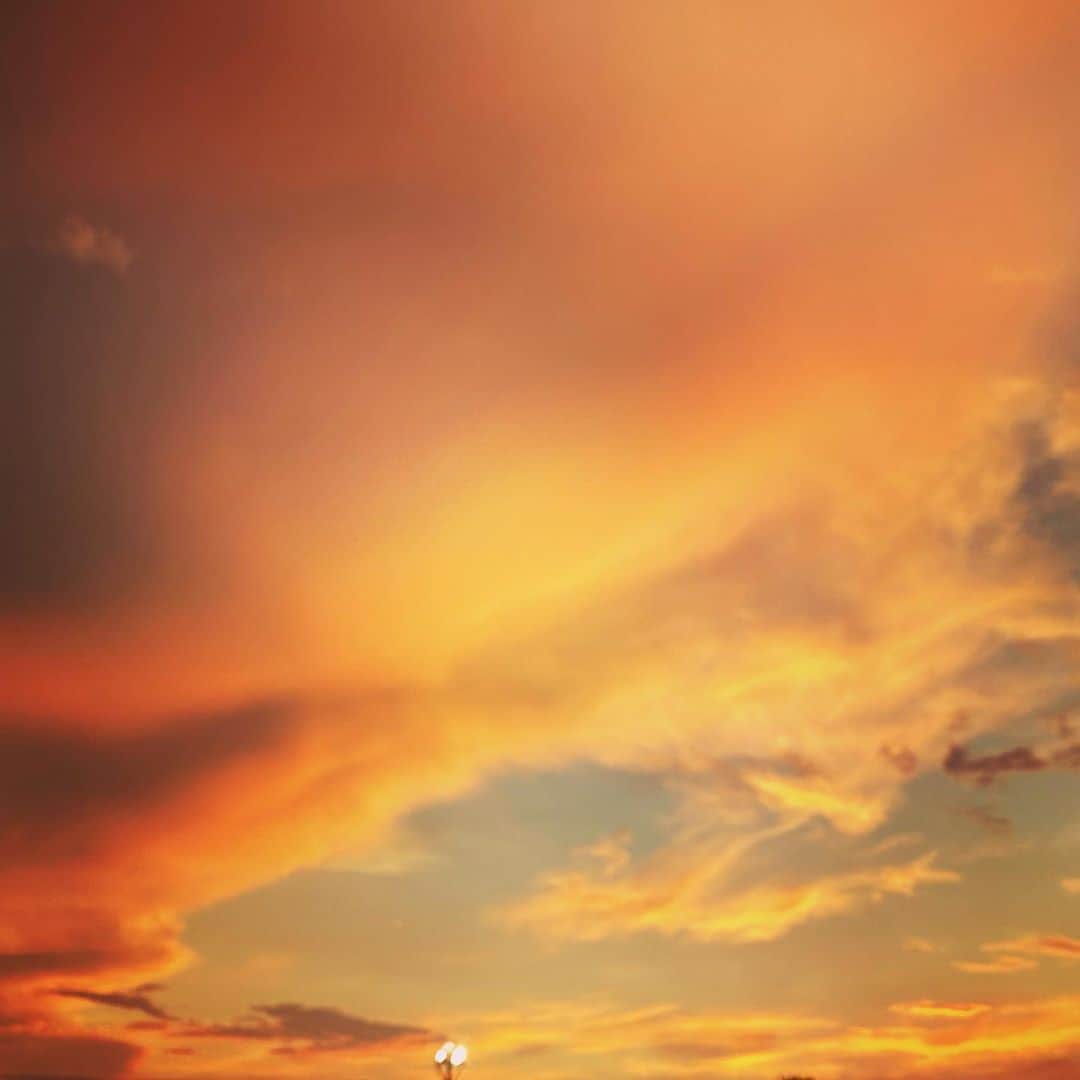 本間昭光のインスタグラム：「夕景20200813」
