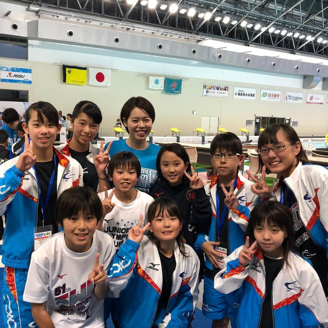 星奈津美さんのインスタグラム写真 - (星奈津美Instagram)「本日8月14日は「水泳の日」🏊‍♀️🏊‍♂️ 今年は水泳の日のイベントも中止となり、決まっていた水泳教室も次々に延期、中止となり残念でなりません。 個人的には大学の水泳の授業もオンラインになり、春学期は学生たちとプールに入ったり、毎週会ってお喋りすることが出来なかった事もとても寂しいです。  皆さんに直接お会い出来る機会がほとんどなくなってしまいましたが、また笑顔でプールで再会出来る日を心待ちにしています✨  写真は2年前、郡山で開催された水泳の日イベントのとき！！楽しかったなぁ😆👏 大教の後輩たちやコーチたち、元気にしてるかなぁ🌸 #8月14日 #水泳の日 #水泳」8月14日 16時55分 - ntm_hoshi