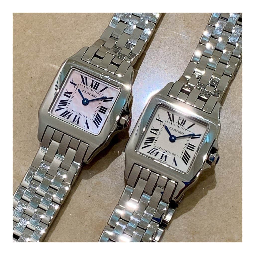 のインスタグラム：「-HIROB池袋-  VINTAGE CARTIER DEMOISELLE のご紹介致します！  ドレッシーな雰囲気のドゥモアゼルが2点入荷しております！！  PRICE  ¥350,000〜360,000＋TAX  【本日よりアンティーク時計10%OFF開催】 【新作の時計は25%OFF開催中です】  店舗からの通販対応も可能でございます！ 気軽にお問い合わせくださいませ。  お問い合わせ﻿ tel:03-5954-8101﻿ ﻿ #hirob﻿ #hirobikebukuro﻿ #baycrews﻿ #vintage #cartier #demoiselle #morellato #cassis #fashion  #ヒロブ﻿ #ヒロブ池袋﻿ #ベイクルーズ #時計 #ヴィンテージ #カルティエ #ドゥモアゼル #スペシャルプライス #ファッション #腕時計 #クラシック #カシス #モレラート  #观看﻿ #酿酒」