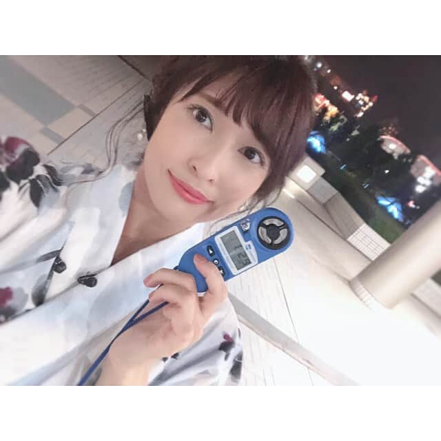 山岸愛梨さんのインスタグラム写真 - (山岸愛梨Instagram)「ペルセウス座流星群特番では久々に中継にも行きました。曇り空でしたが、流れ星を探して空を見上げる時間はわくわくします。また天文台に行きたいなぁ✨✨  #ペルセウス座流星群　#流星群　#浴衣　#浴衣が着れてゆかった」8月14日 17時31分 - airi_yamagishi