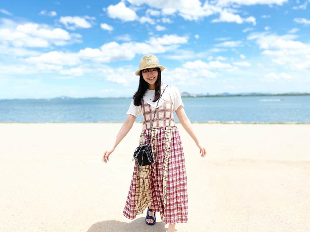 深尾あむさんのインスタグラム写真 - (深尾あむInstagram)「#琵琶湖 #お散歩」8月14日 17時50分 - amufukaofficial