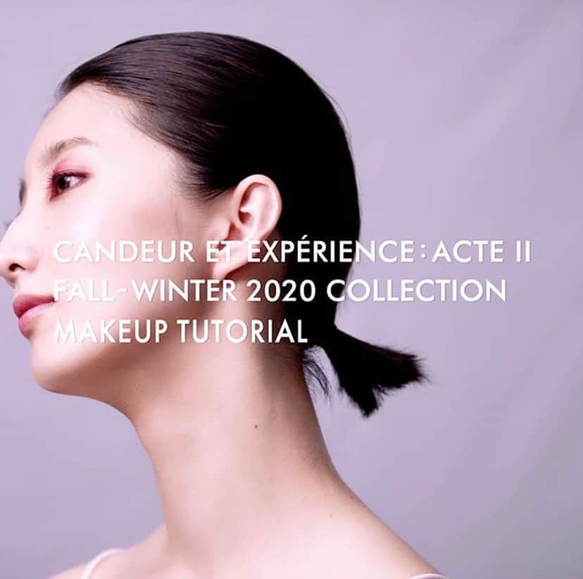 飯島望未のインスタグラム：「Posted @withregram • @daichi__nakagawa . CHANEL CANDEUR ET EXPÉRIENCE : ACTE Ⅱ FALL - WINTER 2020 COLLECTION 【SMOKEY  @chanel.beauty   #direction #edit   #chanel  #chanelmakeup  #beauty #movie  #mediacomposer  #davinciresolve #レキャトルオンブル」