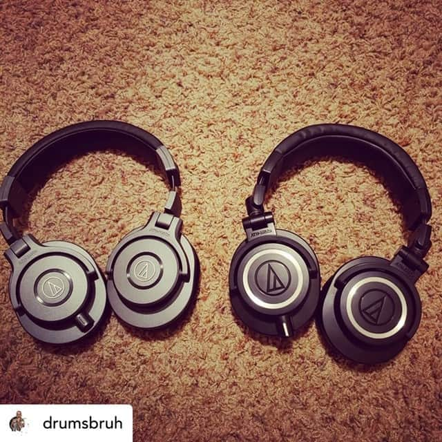 Audio-Technica USAさんのインスタグラム写真 - (Audio-Technica USAInstagram)「#FanPhotoFriday: We’ve got another superfan on our hands! @drumsbruh uses the ATH-M40x headphones for mixing and editing and the ATH-M50x headphones for “tracking, listening....well, pretty much everything else.” Learn more about our professional headphones in the link in our bio!⁠ .⁠ .⁠ .⁠ #AudioTechnica #ATHM50x #M50x #ATHM40x #M40x #Headphones #AudioGear #MusicGear #SoundEditing #Sound #Mixing #Tracking」8月15日 0時35分 - audiotechnicausa