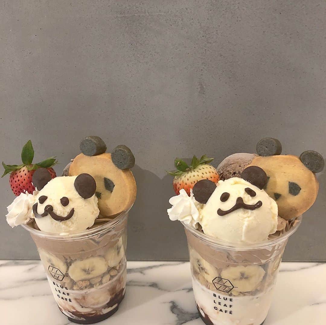 山田あかりさんのインスタグラム写真 - (山田あかりInstagram)「前に投稿したパンダパフェのカフェに行った時の写真🥰🌷  また行きたいなー🍰❤︎  大好きな趣味の旅行を禁止されてるからどこもいけなくて毎日行きたいところ保存する日々😂  いいんだ、我慢した分行けた時は絶対楽しいから！！！！(｡･ω´･｡)  最高に楽しいから！！！(｡･ω´･｡)  ってポジティブを意識して頑張ってる😂  今日は夜ご飯に大きなホッケ焼いたので食べます🐟♥  トップス @petale_official    #カフェ #可愛いカフェ #パンダカフェ #上野カフェ #上野グルメ #パンダグッズ #パンダ #カフェ巡り #カフェ好きな人と繋がりたい #トップス #韓国ファッション #レーススカート #レーススカートコーデ  #上野御徒町カフェ #cafe #穴場カフェ #看護師 #保健師 #旅行行きたい」8月14日 19時32分 - akari030201