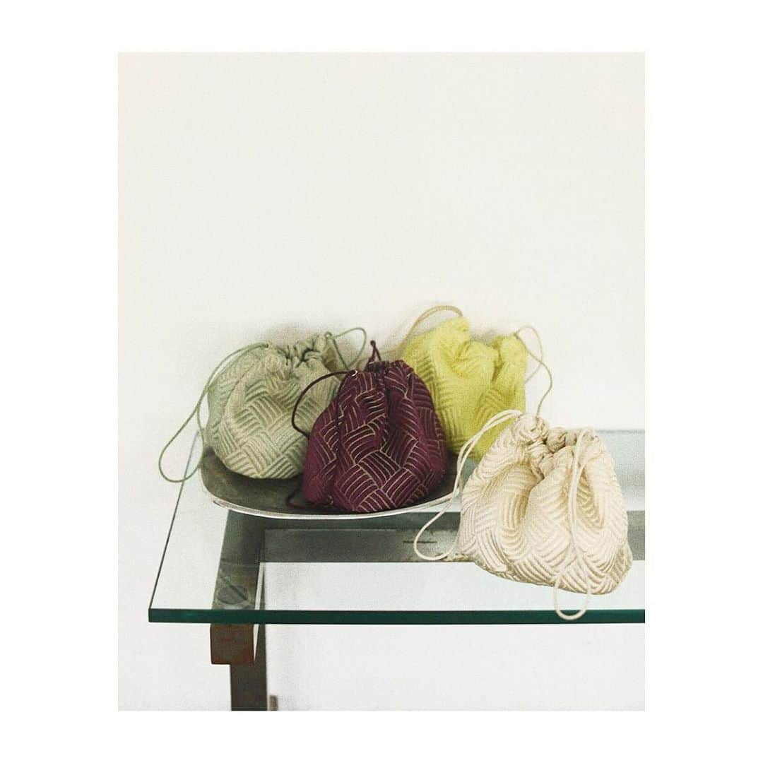lifes_officialさんのインスタグラム写真 - (lifes_officialInstagram)「08.14(fri) IN STOCK﻿ ﻿ ﻿ ✔︎Satin Jacquard Purse﻿ green yellow.mint.purple.écru/  5.940-﻿ ﻿ ﻿ ﻿ #lifes #todayful #fashion #0814発売」8月14日 19時40分 - todayful_