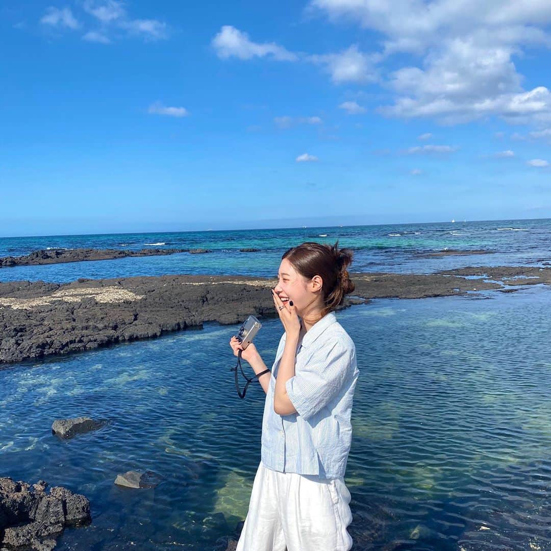 チョン・チェヨンさんのインスタグラム写真 - (チョン・チェヨンInstagram)「☀️☁️ 😊」8月14日 20時26分 - j_chaeyeoni