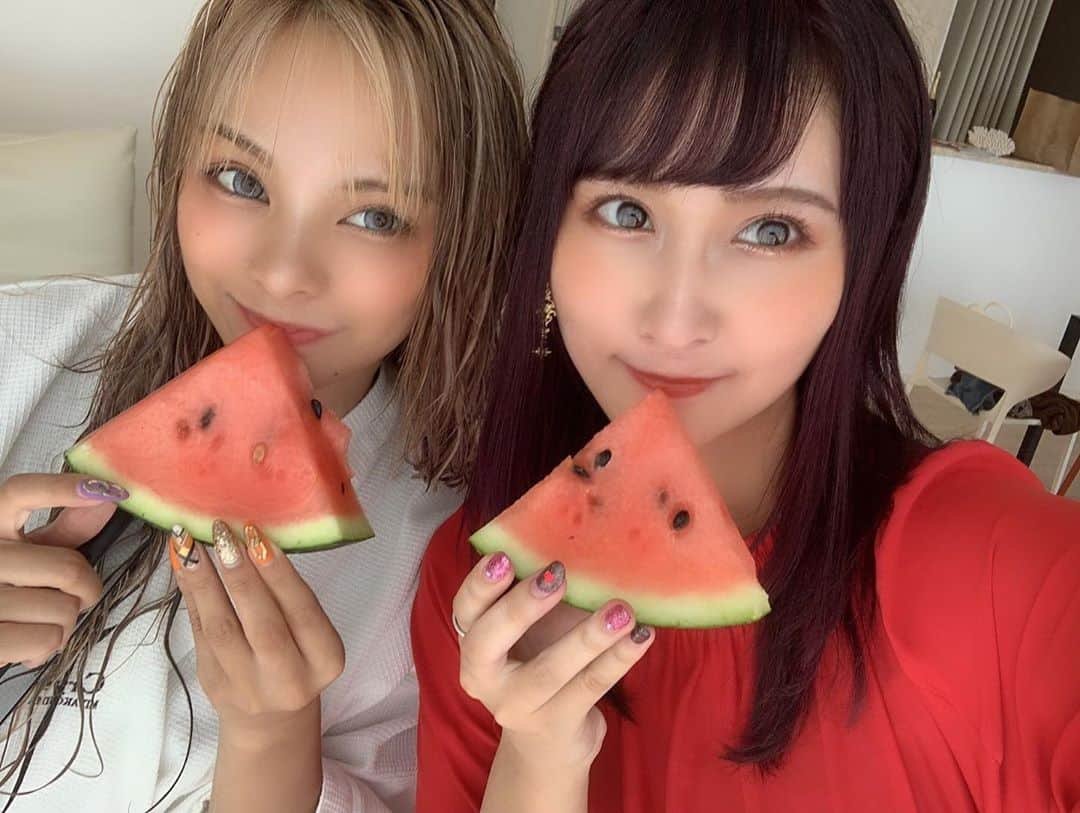 明石奈津子さんのインスタグラム写真 - (明石奈津子Instagram)「可愛すぎる2人💓  @maaaami79  @nokko_626」8月14日 20時50分 - nattu_official