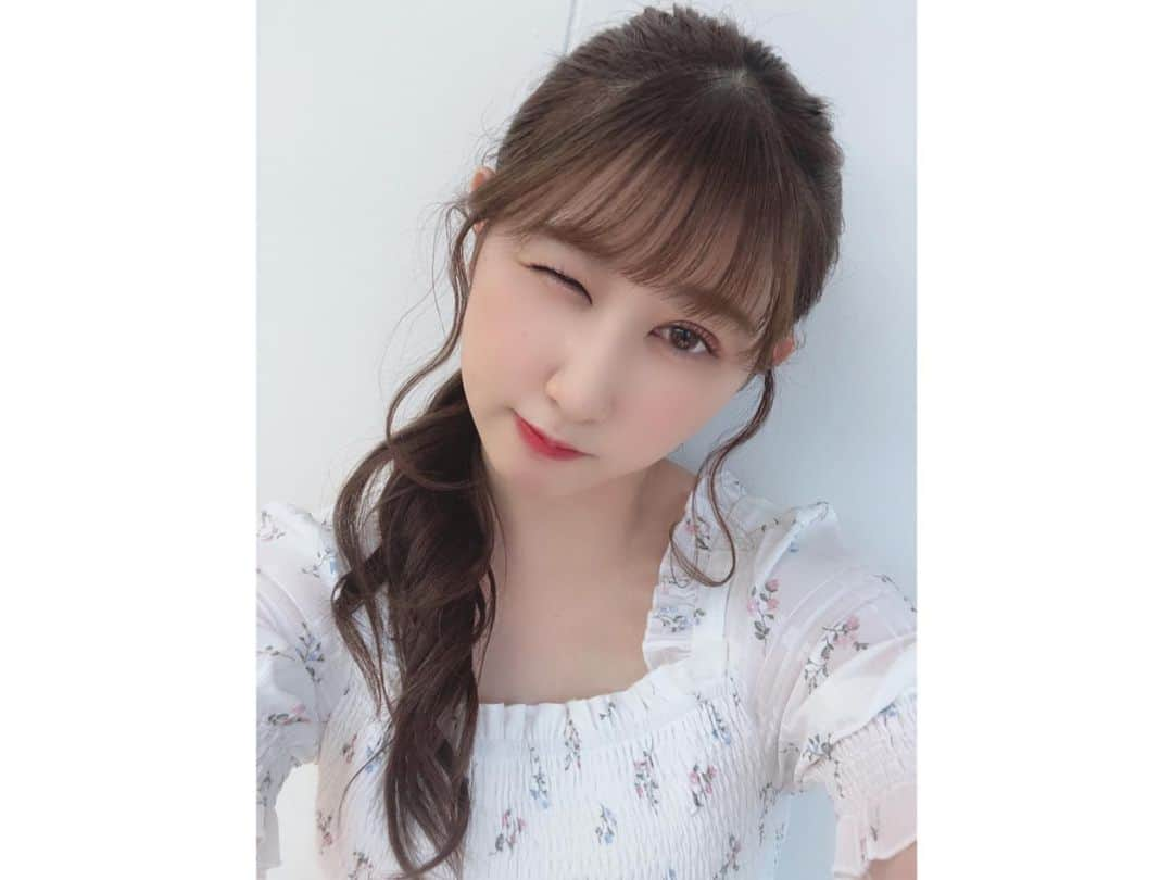 山本杏奈さんのインスタグラム写真 - (山本杏奈Instagram)「🤍🌸🤍  るんっ...♪*ﾟ」8月14日 21時38分 - yamamoto_anna_