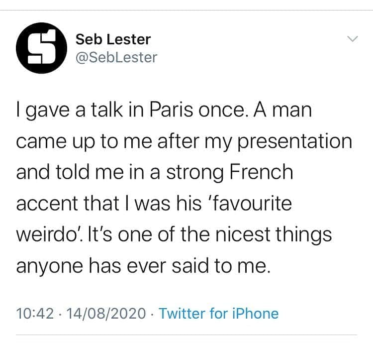 Seb Lesterのインスタグラム：「Um. Vive la France.」