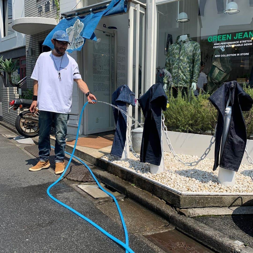 のインスタグラム：「DENHAM DAIKANYAMA STORE @denhamthejeanmaker @denham @denhamjapan @denham_china #ナカメマン#デンハム#代官山#@japan@tokyo@japan」