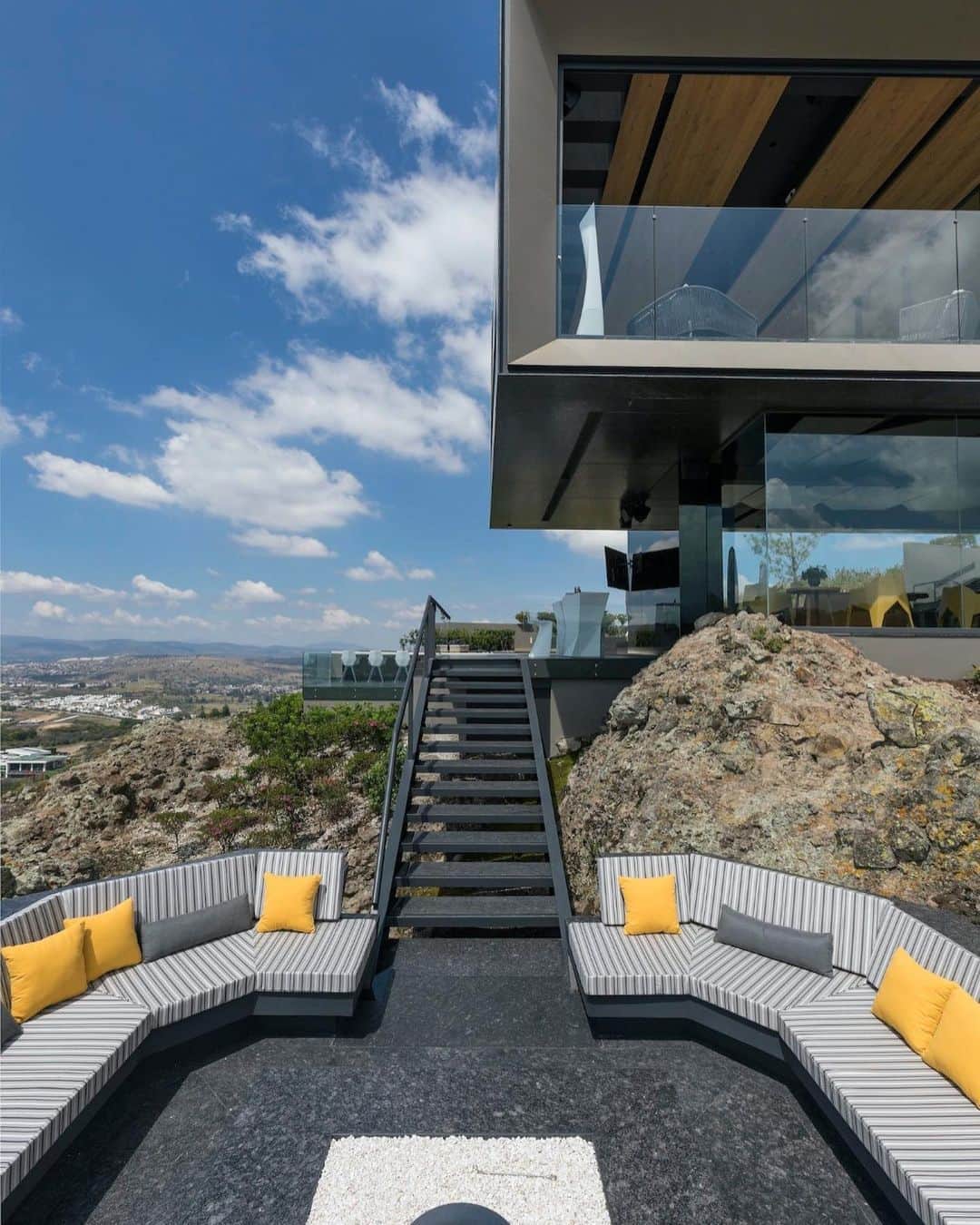 Architecture - Housesさんのインスタグラム写真 - (Architecture - HousesInstagram)「⁣ Do you imagine yourself living in a rock? 😮 RRZ Arquitectos has made it possible.⁣ Swipe up to discover this amazing eco friendly house that has been built in perfect harmony with its environment taking advantage of all its resources.🌞🌿⁣ _____⁣⁣⁣ 📐Rrz Arquitectos⁣ #archidesignhome⁣ _____⁣⁣⁣ #garden #outdoor #terrace #design #gardendesign #home #homedecor #interiordesign #terracehouse ⁣#houseexterior #pool #outdoorpool #architecture #archilovers #modernarchitecture #naturearchitecture」8月15日 0時54分 - _archidesignhome_
