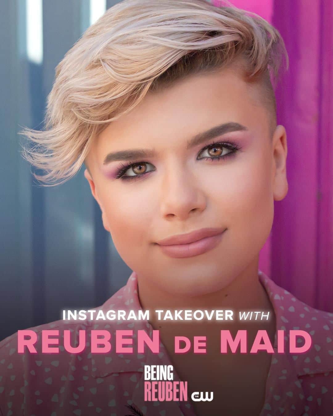 The CWさんのインスタグラム写真 - (The CWInstagram)「Strike a pose! @reubendemaid is taking over today! #BeingReuben」8月15日 1時01分 - thecw
