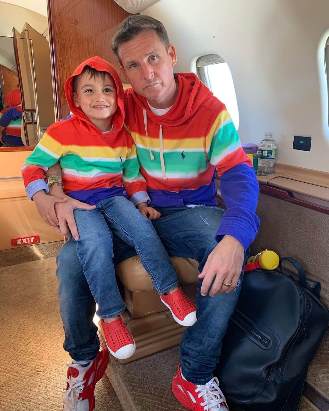ロブ・ディアデックのインスタグラム：「❤️💛🤍💚🤍❤️💙 The Polo Boys fly’n high ❤️💛🤍💚🤍❤️💙」