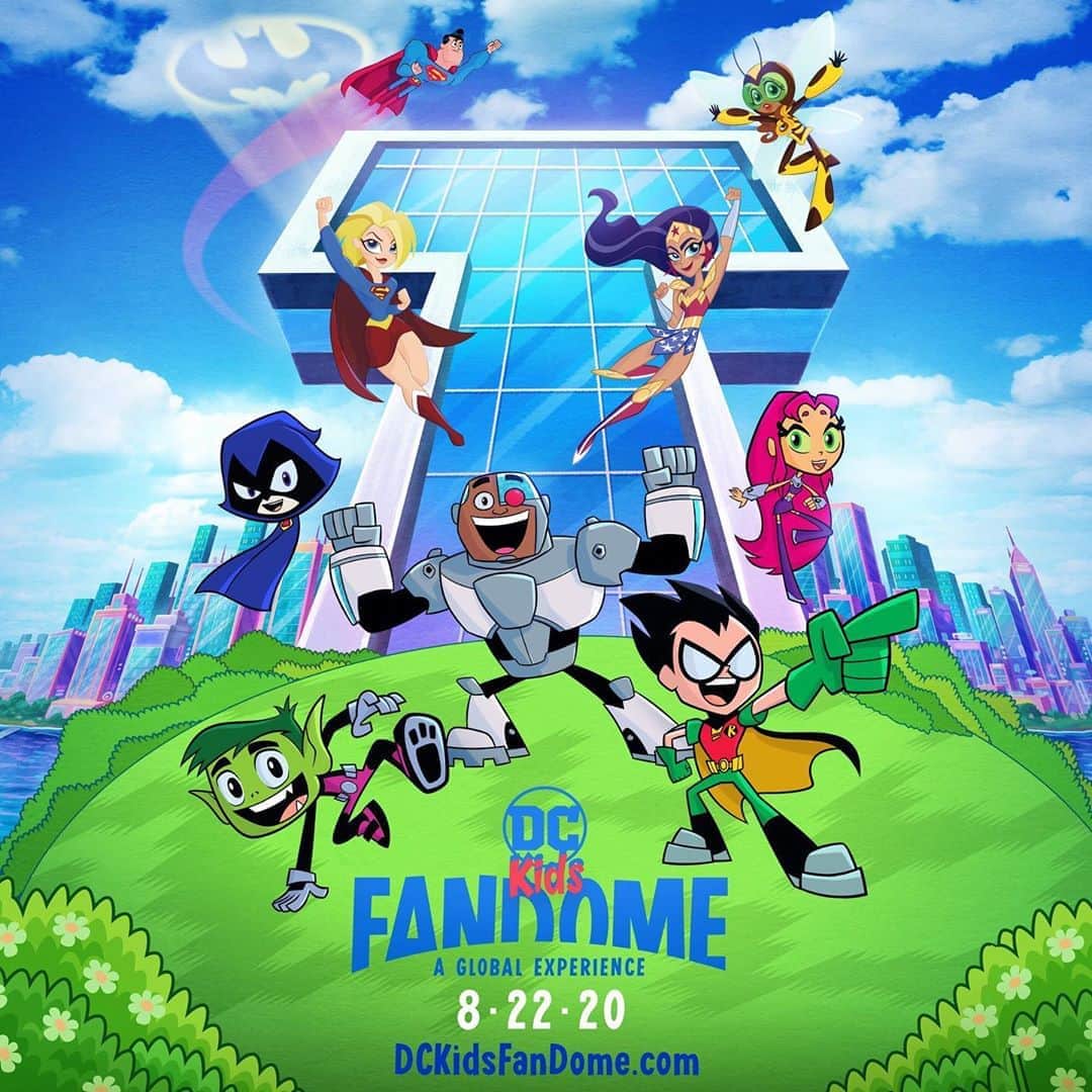 Warner Bros. Picturesさんのインスタグラム写真 - (Warner Bros. PicturesInstagram)「Ready for SUPER FUN with your SUPER KIDS?! 🤩Come hang with the Teen Titans, play games, do fun activities and MORE at #DCFanDome on August 22! A desktop experience that's FREE for all fans for 24-hours only!💥」8月15日 1時05分 - wbpictures