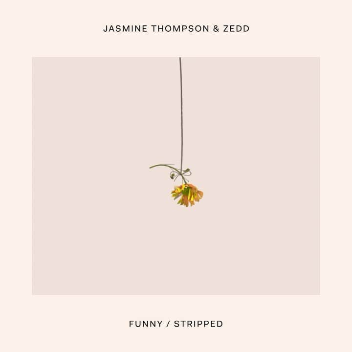 ゼッドのインスタグラム：「STRIPPED version of “FUNNY” w/ the incredible @jasminethompson OUT NOW!!!! Link in bio #itsfunny」