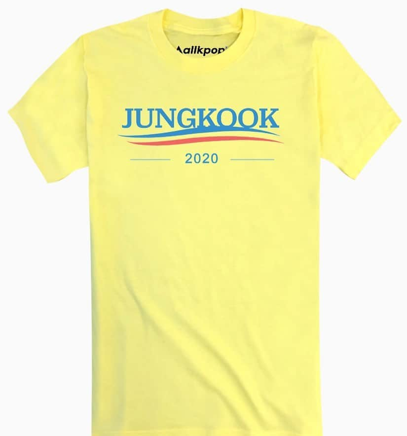 allkpopTHESHOPさんのインスタグラム写真 - (allkpopTHESHOPInstagram)「Vote Jungkook Tee  The Golden Maknae has my vote!  https://www.akp.bz/VoteJungKook」8月15日 1時39分 - allkpoptheshop