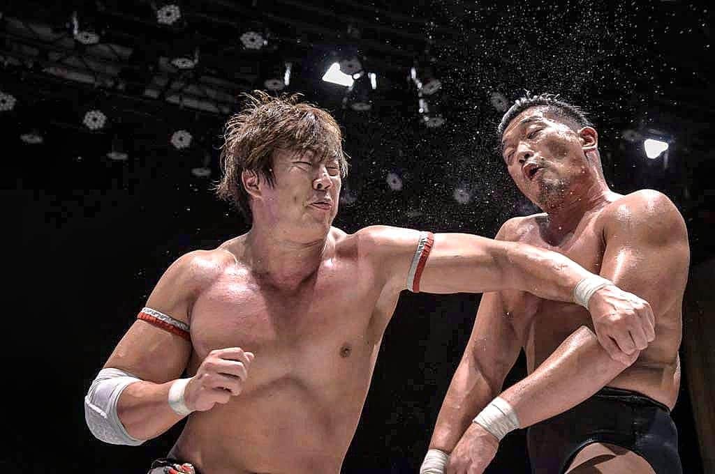 竹下幸之介のインスタグラム：「PROWRESTLING BEAT  #wrestling #workout #muscle #training #motivation #ファッション #boys #プロレス #ddtpro #竹下幸之介」
