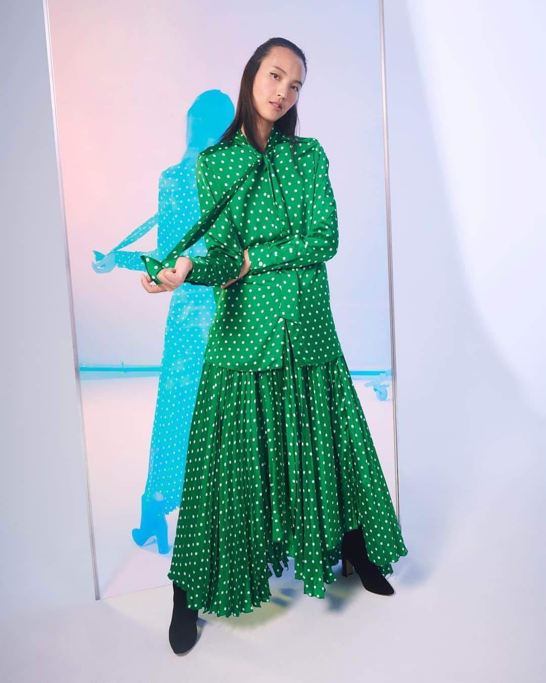 Saks Fifth Avenueのインスタグラム：「NEW AT SAKS: Designed by Carolina Castiglioni, @plan_c_official mix of classic feminine silhouettes with menswear elements make for wardrobe go-tos.」